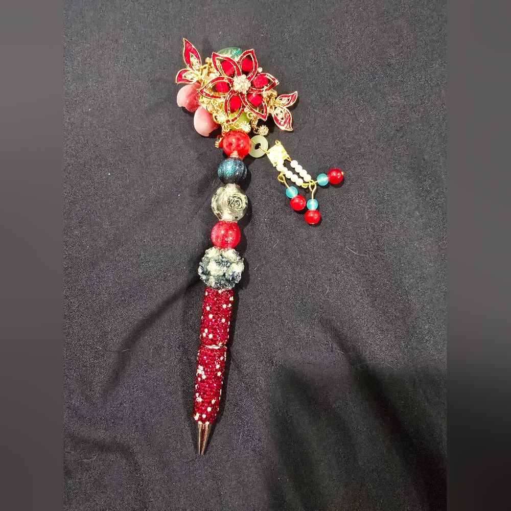 Floral Multicolor Pen